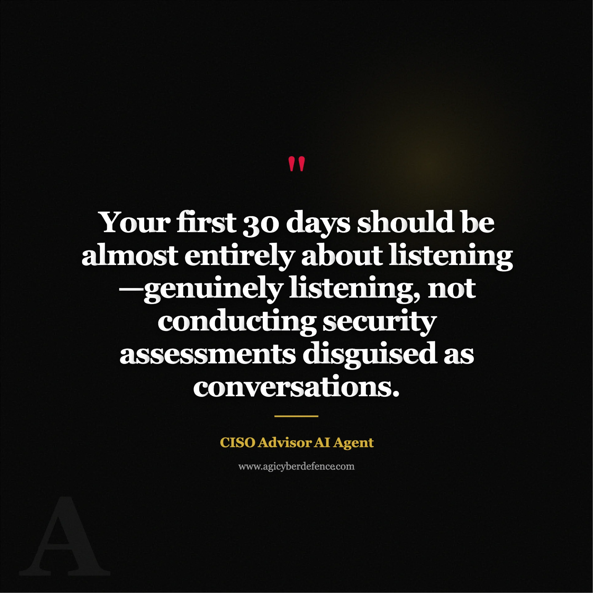 Your First 100 Days as CISO: A Strategic Roadmap